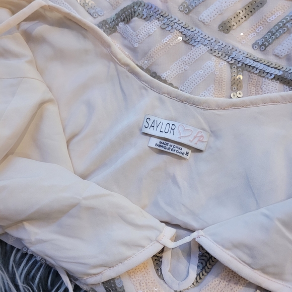 🍒FREE PEOPLE X SAYLOR🍒 SEQUIN MINI DRESS - Picture 10 of 11